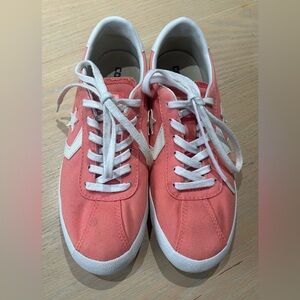 Coral colour Converse Sneakers. Size 7.5